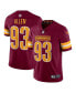 ფოტო #4 პროდუქტის Men's Jonathan Allen Burgundy Washington Commanders Vapor Limited Jersey