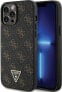 Guess Guess GUHCP13XPG4GPK iPhone 13 Pro Max 6.7" czarny/black hardcase 4G Triangle Metal Logo