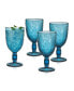 Maddi 10-oz Goblet Glasses 4-Piece Set