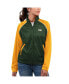 ფოტო #1 პროდუქტის Women's Green Green Bay Packers Showup Fashion Dolman Full-Zip Track Jacket