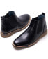 Фото #5 товара Men's Owen Chelsea Boots Pull Up Ankle Boot Genuine Leather Lined