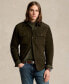 Фото #1 товара Men's Reversible Suede-Taffeta Shirt Jacket