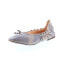 Фото #7 товара Bed Stu Bosworth F302001 Womens Gray Leather Slip On Ballet Flats Shoes
