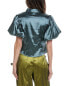 To My Lovers Satin Blouse Women's