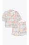 Фото #6 товара Пижама LC WAIKIKI с шортами и декоративным воротником для молодых