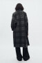 Check knit jacquard coat