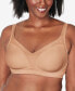 Бюстгальтер женский Playtex 18 Hour® Bounce Control Convertible Wireless Bra 4699 Серо-коричневый, 42D - фото #1