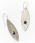 Фото #1 товара Silver-Tone Tribal Bead Earrings