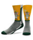 Фото #1 товара Youth Boys and Girls Oakland Athletics Mascot Snoop V-Curve Crew Socks