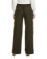 Vince Flannel Wide Leg Raver Wool-Blend Pant Women's