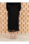 Фото #11 товара Юбка женская LC WAIKIKI Модная сетчатая с плиссировкой