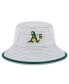 ფოტო #1 პროდუქტის Men's Gray Oakland Athletics Game Bucket Hat