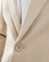 ONLY & SONS slim fit suit jacket in beige