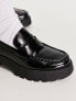 Schuh – Levi – Loafer in Schwarz mit dicker Sohle
