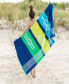 Фото #9 товара Neon Tiles Oversized Beach Towel