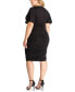 Фото #2 товара Women's Plus Size Rumor Ruched Dress