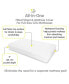 Фото #3 товара All-in-One Fitted Sheet & Waterproof Cover for 52" x 28" Crib Mattress (2-Pack)