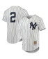 ფოტო #1 პროდუქტის Men's Derek Jeter White New York Yankees 1997 Cooperstown Collection Authentic Jersey