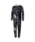 ფოტო #1 პროდუქტის Men's Black Chicago White Sox Windfall Microfleece Union Suit