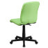 Фото #2 товара Mid-Back Green Quilted Vinyl Swivel Task Chair