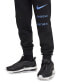 ფოტო #3 პროდუქტის Big Kids Sportswear Standard-Fit Logo-Print Fleece Cargo Joggers