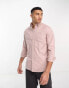 Фото #1 товара Selected Homme oxford shirt in dusky pink