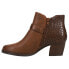 Фото #3 товара Baretraps Lexis Croco Embossed Buckle Pull On Round Toe Booties Womens Size 6.5