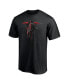 Фото #3 товара Men's Black Texas Tech Red Raiders Team Midnight Mascot T-shirt