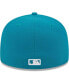 Фото #5 товара Men's Turquoise Los Angeles Dodgers 59FIFTY Fitted Hat
