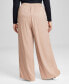 ფოტო #2 პროდუქტის Trendy Plus Size Easy Wide-Leg Trousers