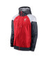 ფოტო #2 პროდუქტის Men's Red Liverpool Windrunner Hoodie Full-Zip Jacket