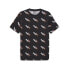 Фото #1 товара Puma Essential Love Wins All Over Print Crew Neck Short Sleeve T-Shirt Mens Size