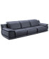 Фото #1 товара Daisley 3-Pc. Leather Sofa with 2 Power Recliners