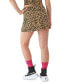 Фото #2 товара Women's Leopard-Print Soft Touch Mini Skort