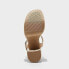 Фото #3 товара Women's India Platform Heels with Memory Foam Insole - Universal Thread Beige