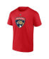 Фото #3 товара Men's Vladimir Tarasenko Florida Panthers Authentic Stack Name Number T-Shirt