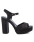 ფოტო #2 პროდუქტის Women's Heel Sandals By Black