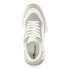 No Boundaries Retro-Inspired Sneakers Women’s 7.5 White Faux Suede Lace-Up