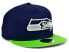 Фото #2 товара Seattle Seahawks Basic Fashion 9FIFTY Snapback Cap