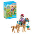 Фото #2 товара PLAYMOBIL Girl With Pony And Foal Construction Game