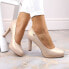 Фото #3 товара Sergio Leone W SK53N beige high-heeled and platform pumps