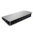 Фото #1 товара ICY BOX IB-DK2408-C - Wired - USB 3.2 Gen 1 (3.1 Gen 1) Type-C - 3.5 mm - 10,100,1000 Mbit/s - Black - Silver - MicroSD (TransFlash) - SD