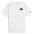Puma Team For The Fanbase Graphic Crew Neck Short Sleeve T-Shirt Mens White Casu