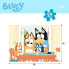 K3YRIDERS Bluey Double Face To Color 24 Large Pieces Puzzle