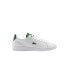 Фото #2 товара Lacoste Carnaby Pro 2231 SMA Mens White Leather Lifestyle Sneakers Shoes