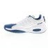 Фото #10 товара Reebok Solution Mid Mens Blue Synthetic Lace Up Athletic Basketball Shoes