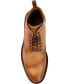 ფოტო #4 პროდუქტის Men's Paris Floral Embossed Leather Dress Boots