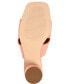 ფოტო #5 პროდუქტის Women's Charlize Twisted Slip On Dress Sandals