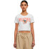 ფოტო #2 პროდუქტის MISS TEE Peaches Cropped short sleeve T-shirt