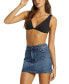 Juniors' Marina Denim Mini Skirt